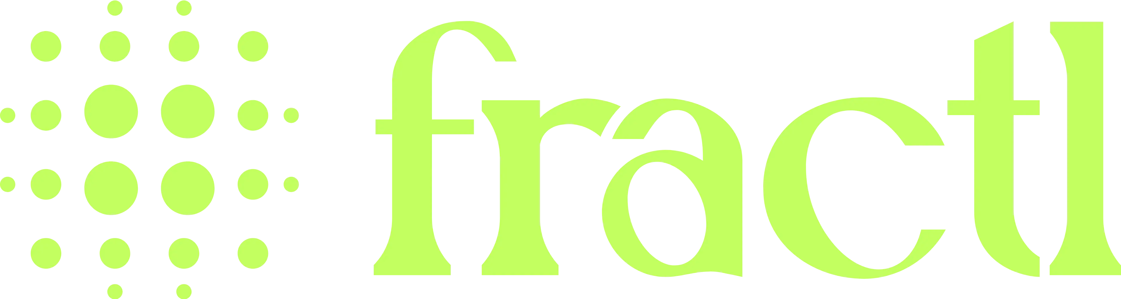 fractl Green Logo - Transparent